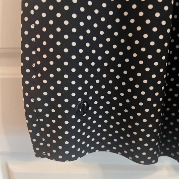 Lululemon black and white polka dot dress - Picture 4 of 4